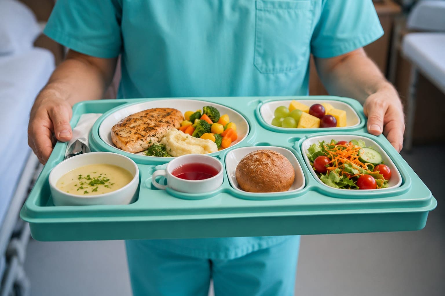 Hospitals cafeteria environment